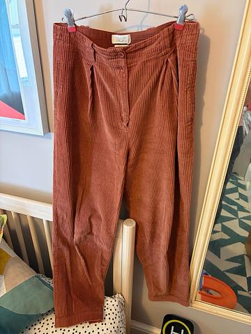 Corduroy trousers