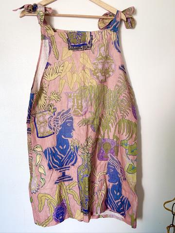 Tie tank dress