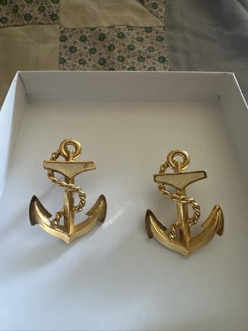 anchor earrings