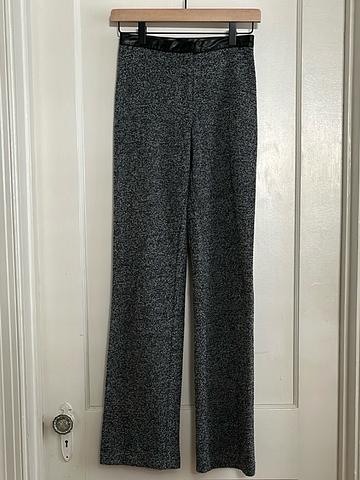 90s Textured Bootcut Long Pants