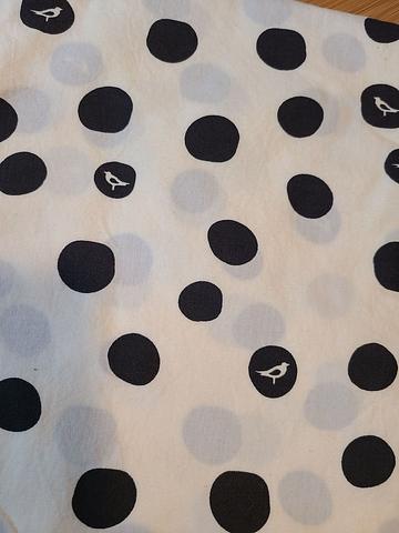 Birch Dot in Black Knit