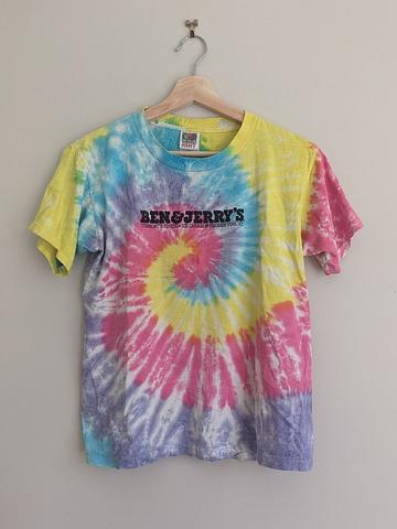 00s Ben & Jerry's Tie Dye Tee