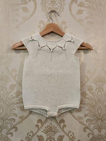 Knit Cotton Romper