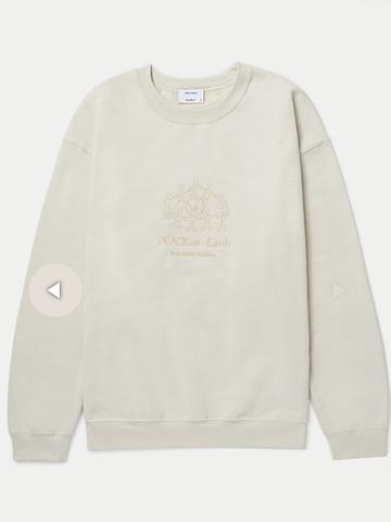 Peace on earth sweater