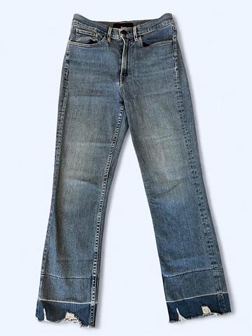 Straight leg jeans
