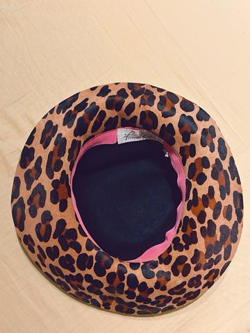 Leopard print hat