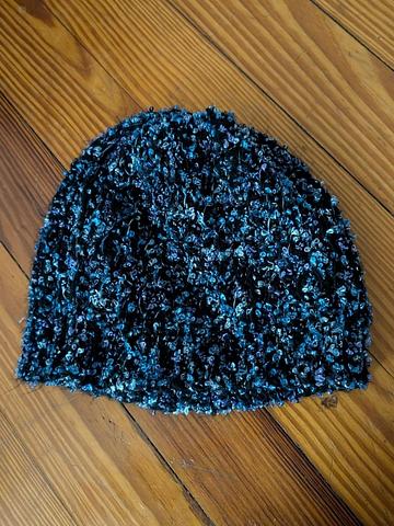 Crocheted beanie