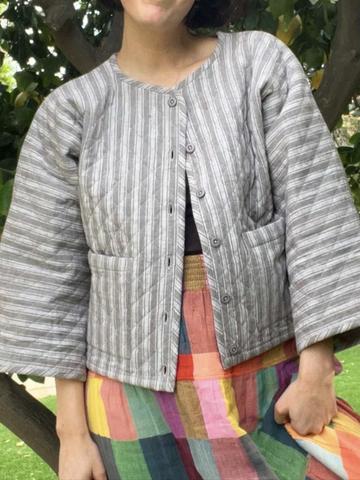 Quilted Amara cardigan