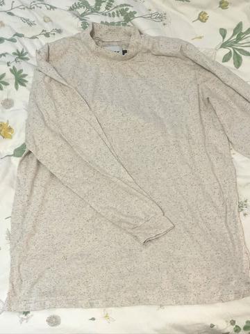 Confetti Mock Neck Long Sleeve