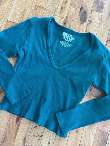 Long Sleeve V-Neck Tee