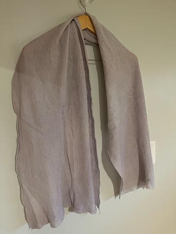 Wool cloud scarf