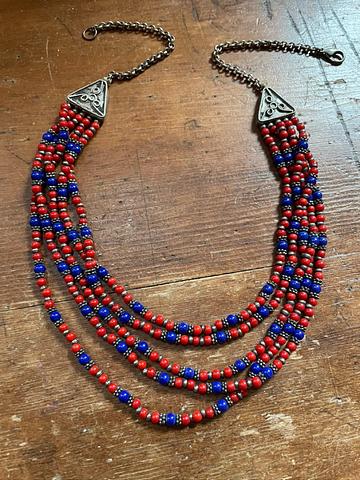 Multistrand necklace