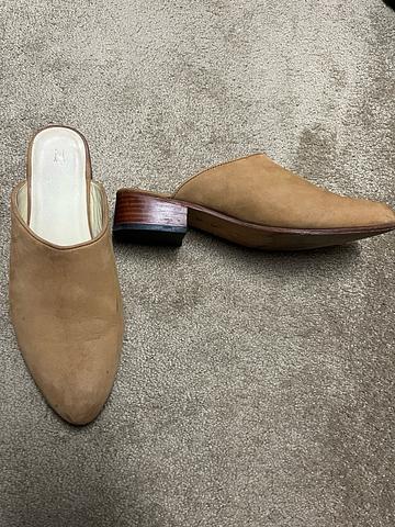 leather mules