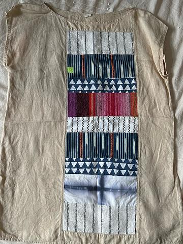 Upcycled Patchwork Dress / tunic