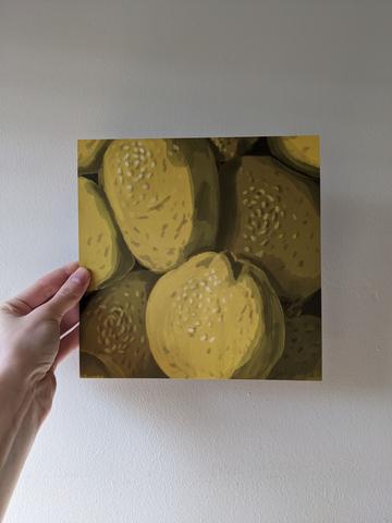 Lemon Art Print