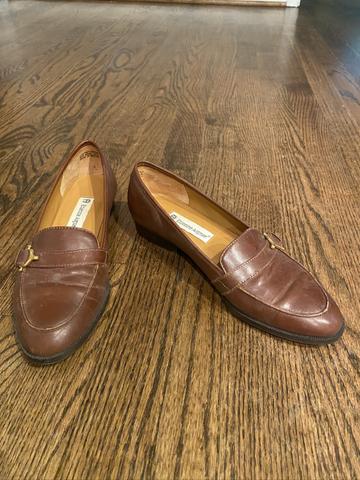 Brown Leather Loafer