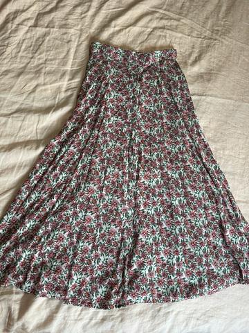 90’s floral skirt
