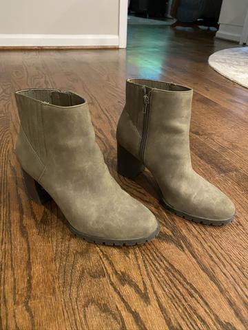Suede Ankle Boots
