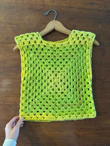 Granny square tennis ball top