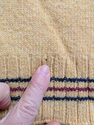 Vintage Shetland wool sweater