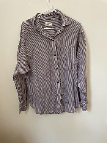 Mallory Pleat Buttondown Shirt