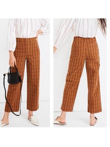 Slim Emmett Wide Leg Crop