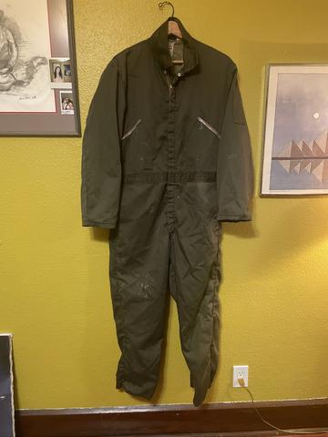 Insulated one piece winter suit