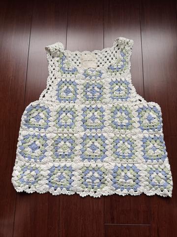 Cotton Crochet Tank Brand