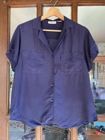 Silk Button Up