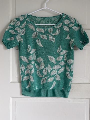 Short Sleeve Sweater Top