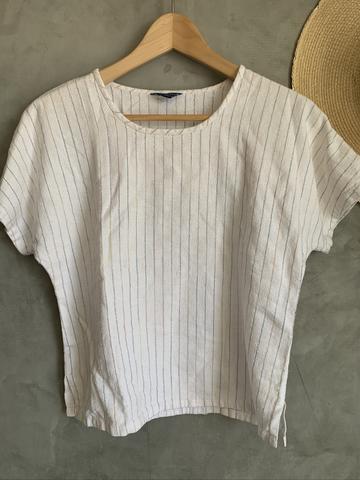 Rainbow stripe top