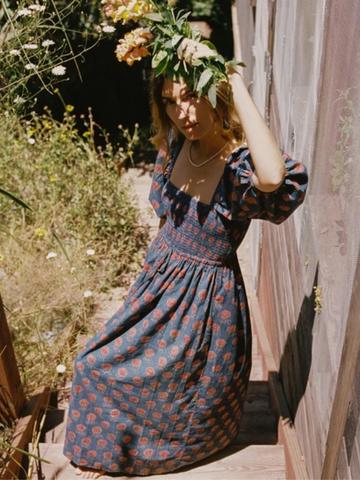 Indigo Sunflower Katrina