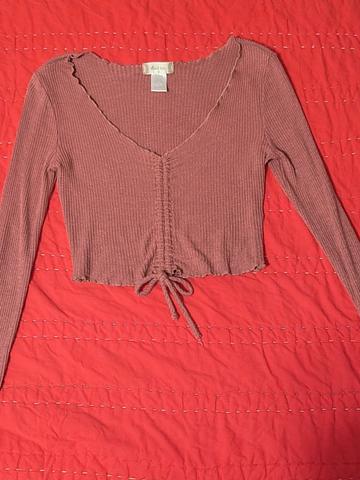 Altar'd State Drawstring Crop Top
