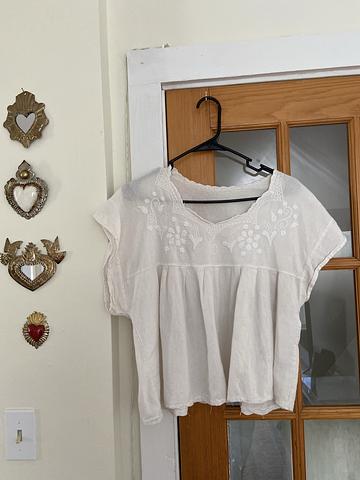 Upcycled blouse