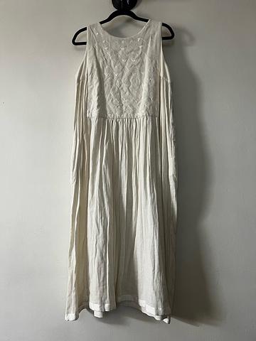 Runaway Bicycle Dress with Velvet Front
