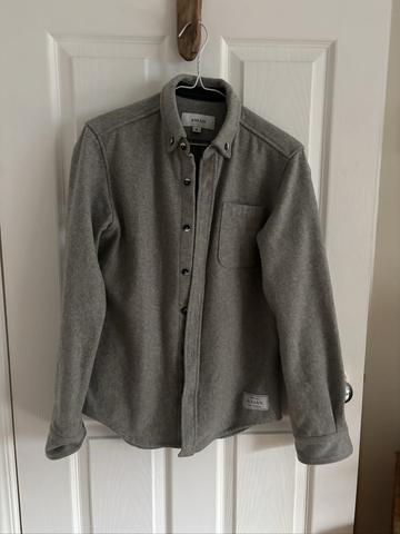 Modern Melton Wool Shirt Jacket