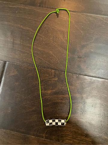 Check! Check! Necklace