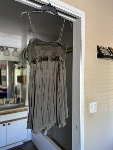 Olive Green Dress