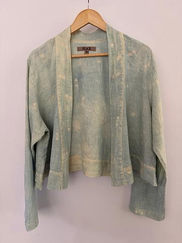 Woven cardi