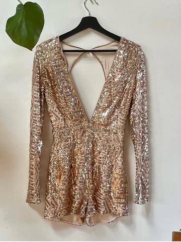 Sequin Romper