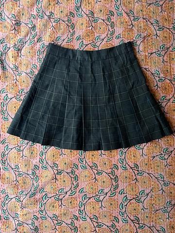 Sundays Best Brown Plaid Mini