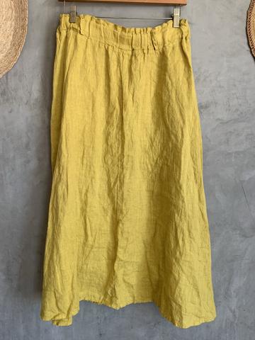 linen skirt