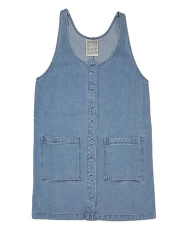 Denim Jumper Dress