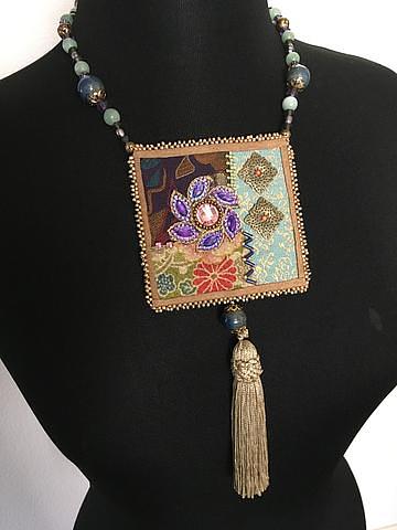 Collage Necklace