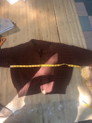 chunky cardigan