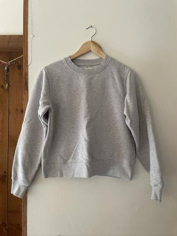 Organic Cropped sweatshirt