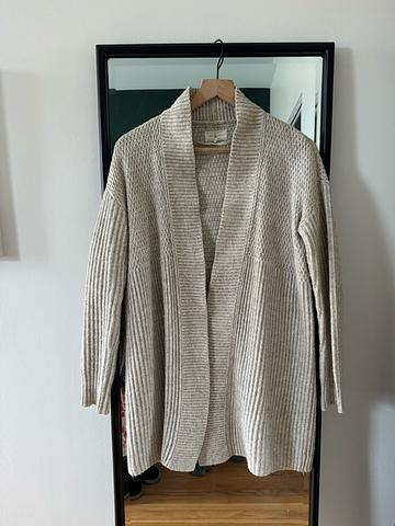 Oversized Knit Cardigan Sweater