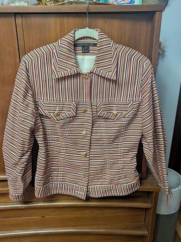 Randy Kemper Rainbow Stripe Jacket