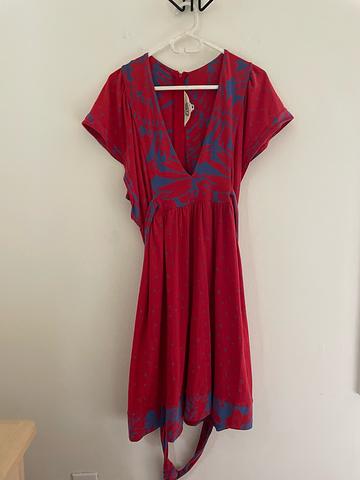 Flutter Sleeve Dress