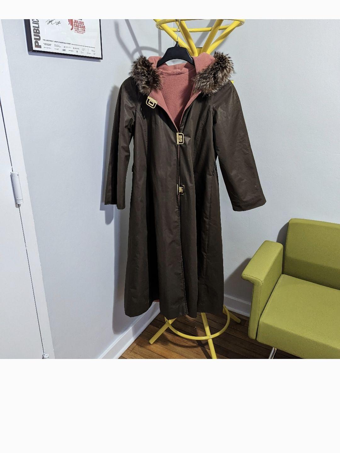 T.T. Mallo by Max Adler - Coat with Fur Lined Hood - Lucky Sweater